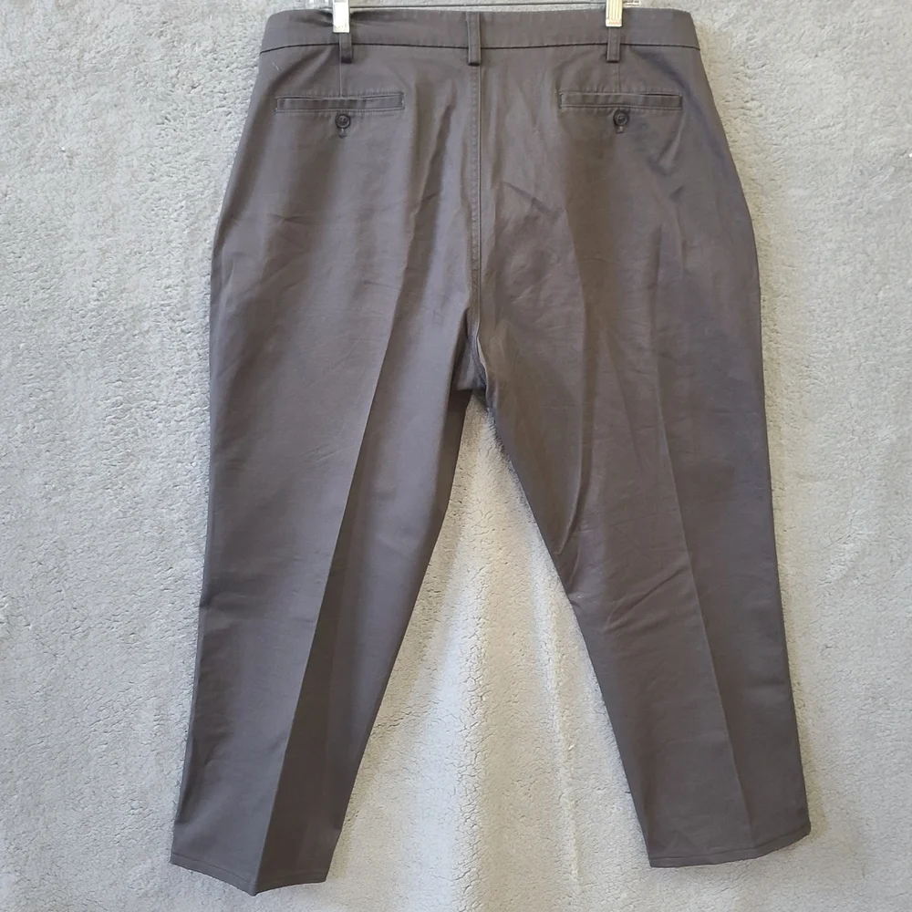 Joseph Abboud Gray Chinos Straight Leg - Picture 5 of 9